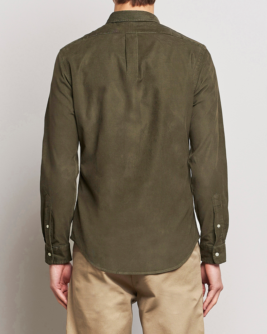 Homme | Chemises | Polo Ralph Lauren | Slim Fit Corduroy Shirt Canopy Olive