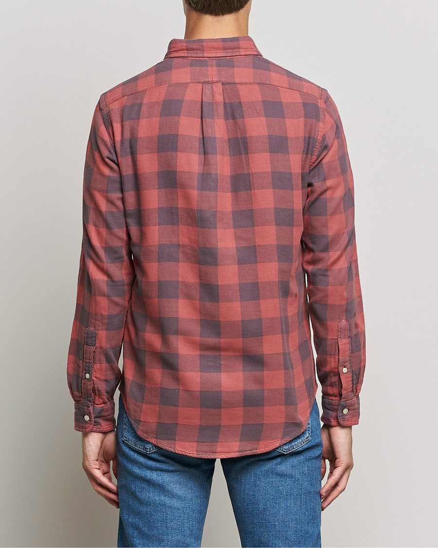 Homme | Chemises | Polo Ralph Lauren | Custom Fit Double Faced Checked Shirt Red/Black