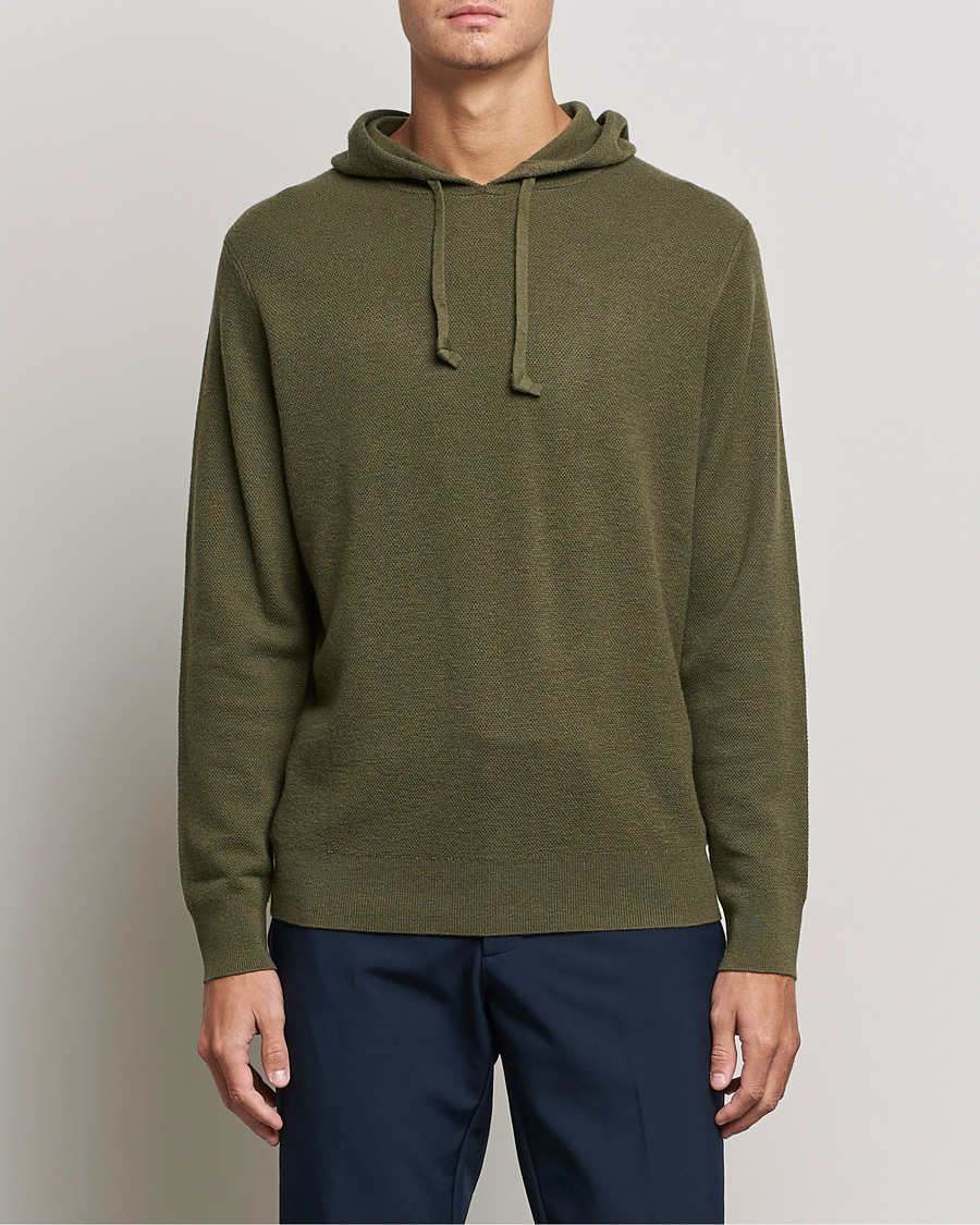 Homme | Pulls Et Tricots | RLX Ralph Lauren | Cashmere Hoodie Defender Green
