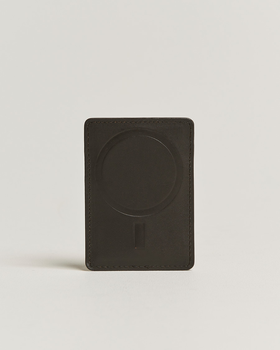 Homme | Polo Ralph Lauren Smooth Leather Phone Case Brown | Polo Ralph Lauren | Smooth Leather Phone Case Brown