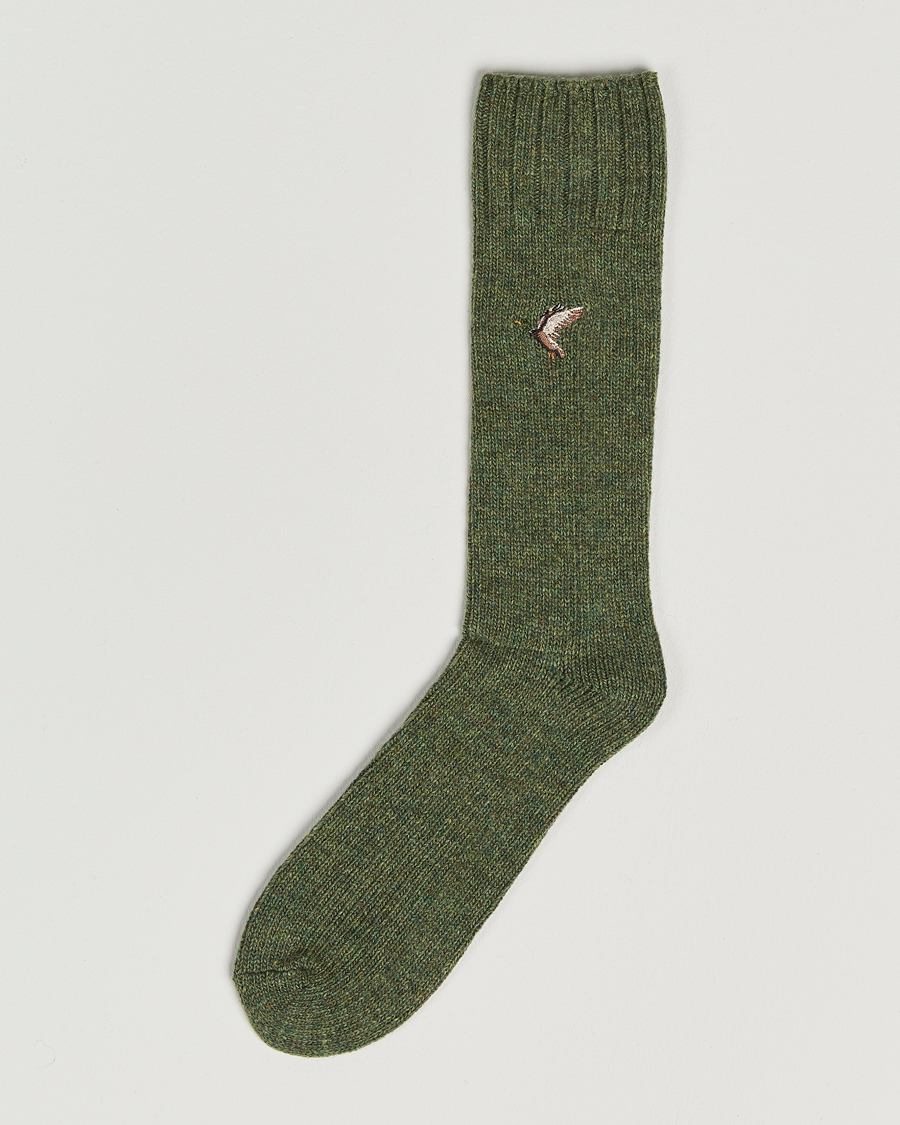 Homme | Sous-Vêtements Et Chaussettes | Polo Ralph Lauren | Bedford Wool Blend Sock Olive