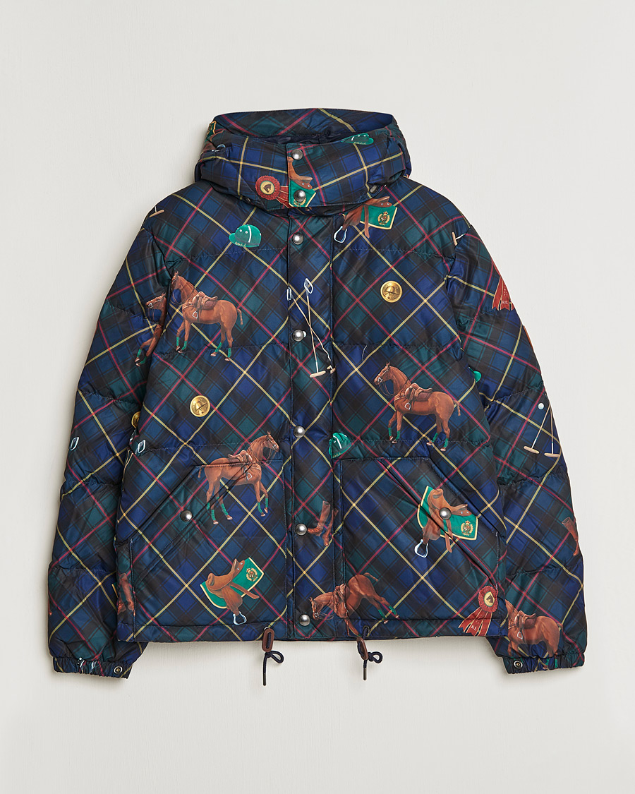 Homme | Manteaux Et Vestes | Polo Ralph Lauren | Blackwatch Pony Puffer Jacket Multi