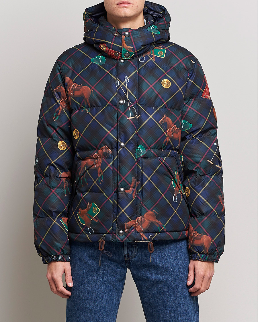 Homme | Manteaux Et Vestes | Polo Ralph Lauren | Blackwatch Pony Puffer Jacket Multi