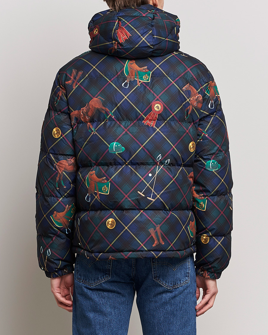 Homme | Manteaux Et Vestes | Polo Ralph Lauren | Blackwatch Pony Puffer Jacket Multi
