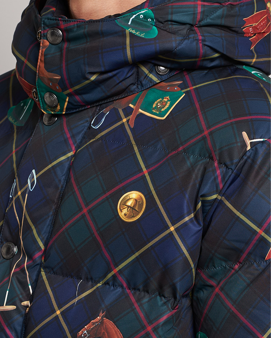 Homme | Manteaux Et Vestes | Polo Ralph Lauren | Blackwatch Pony Puffer Jacket Multi