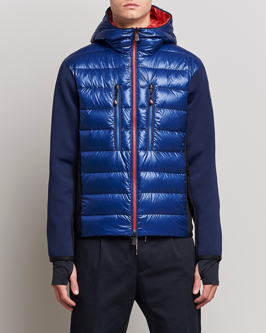 Homme | Manteaux Et Vestes | Moncler Grenoble | Technical Hybrid Jacket Electric Blue