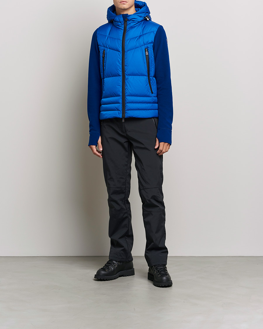 Homme | Manteaux Et Vestes | Moncler Grenoble | Padded Full Zip Sweater Dark Blue