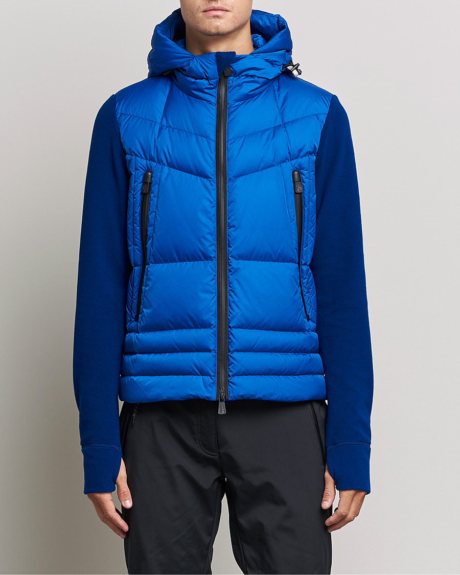 Homme | Manteaux Et Vestes | Moncler Grenoble | Padded Full Zip Sweater Dark Blue