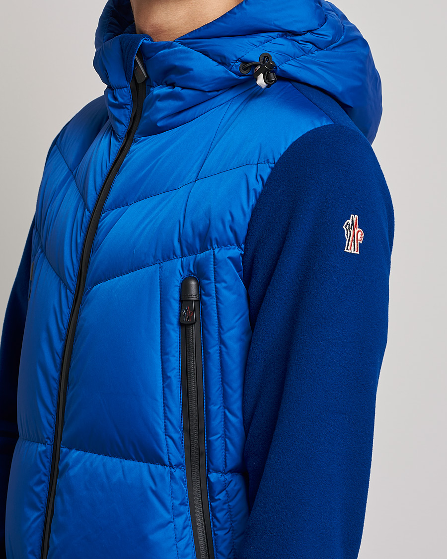 Homme | Manteaux Et Vestes | Moncler Grenoble | Padded Full Zip Sweater Dark Blue