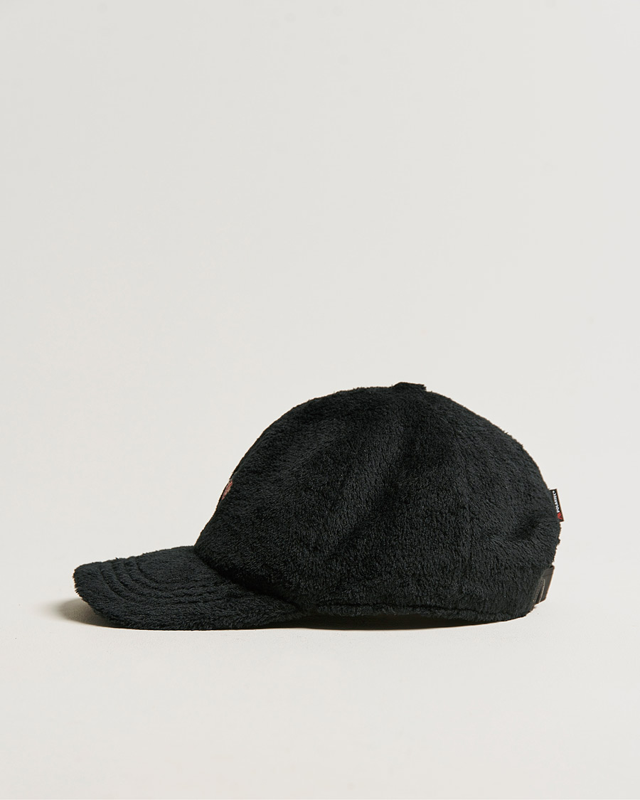 Homme | Moncler Grenoble Fleece Baseball Cap Black | Moncler Grenoble | Fleece Baseball Cap Black