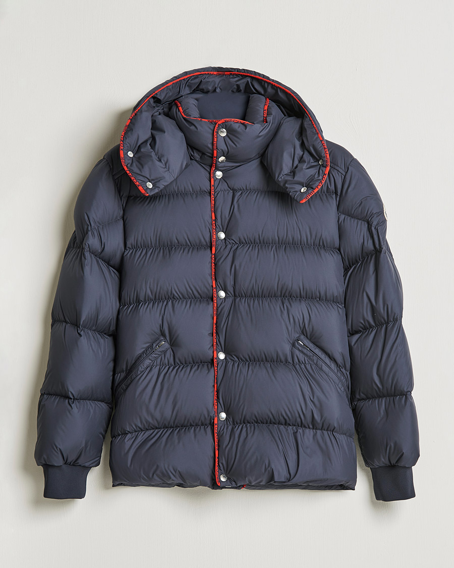 Homme | Manteaux Et Vestes | Moncler | Amarante Down Jacket Navy