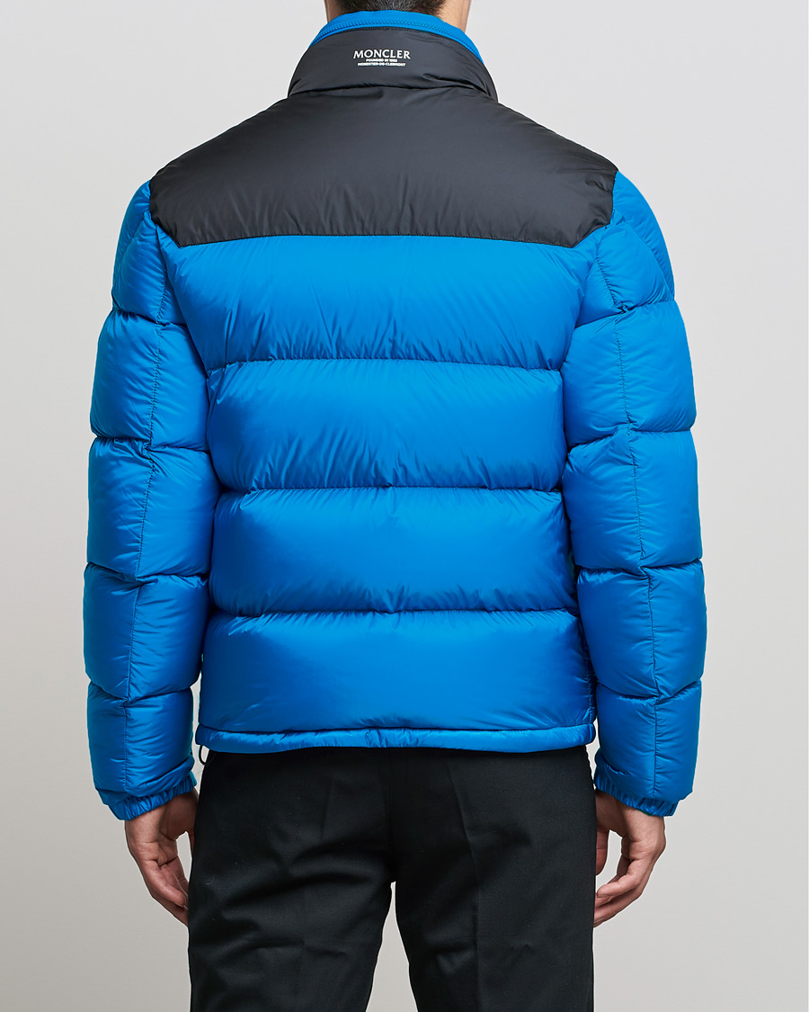 Homme | Manteaux Et Vestes | Moncler | Peuplier Down Jacket Black/Sky Blue