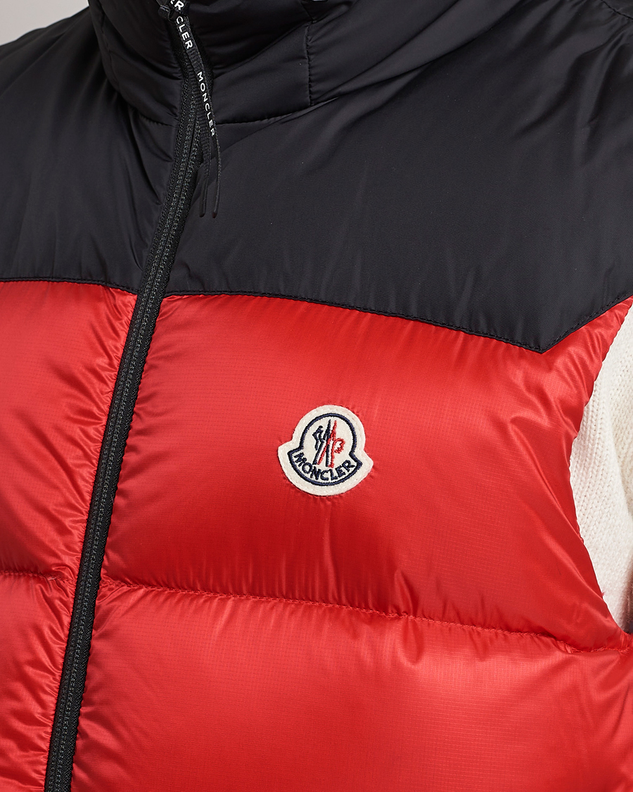 Homme | Manteaux Et Vestes | Moncler | Ophrys Down Vest Black/Red