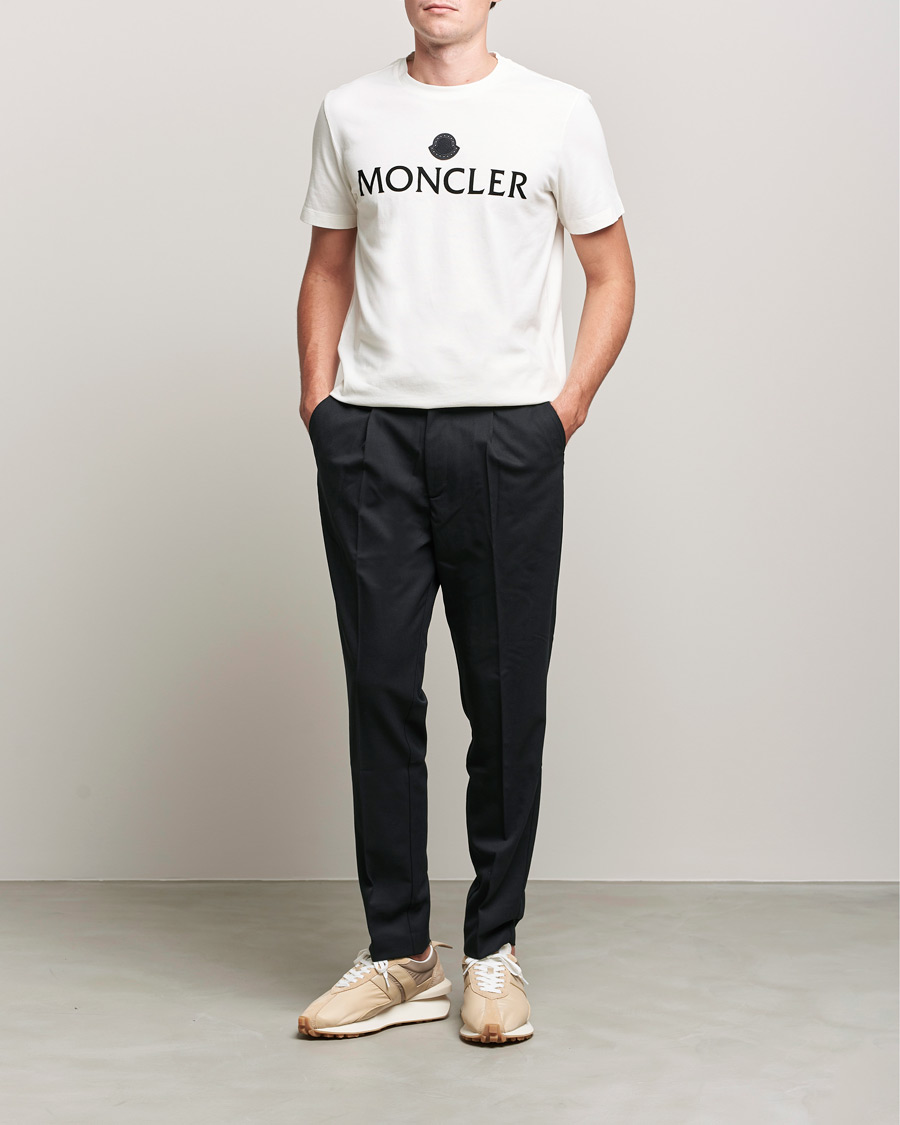 Homme | T-shirts | Moncler | Lettering T-Shirt White