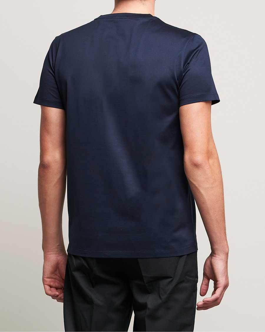Homme | T-shirts | Moncler | Double Logo T-Shirt Navy