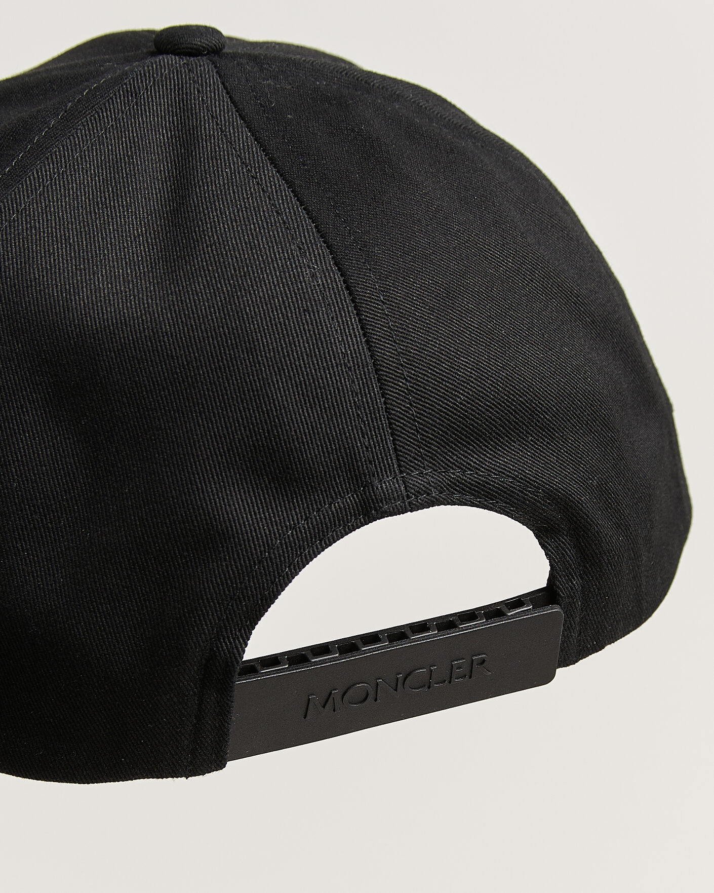 Homme | Bobs Et Casquettes | Moncler | Tonal Logo Cap Black
