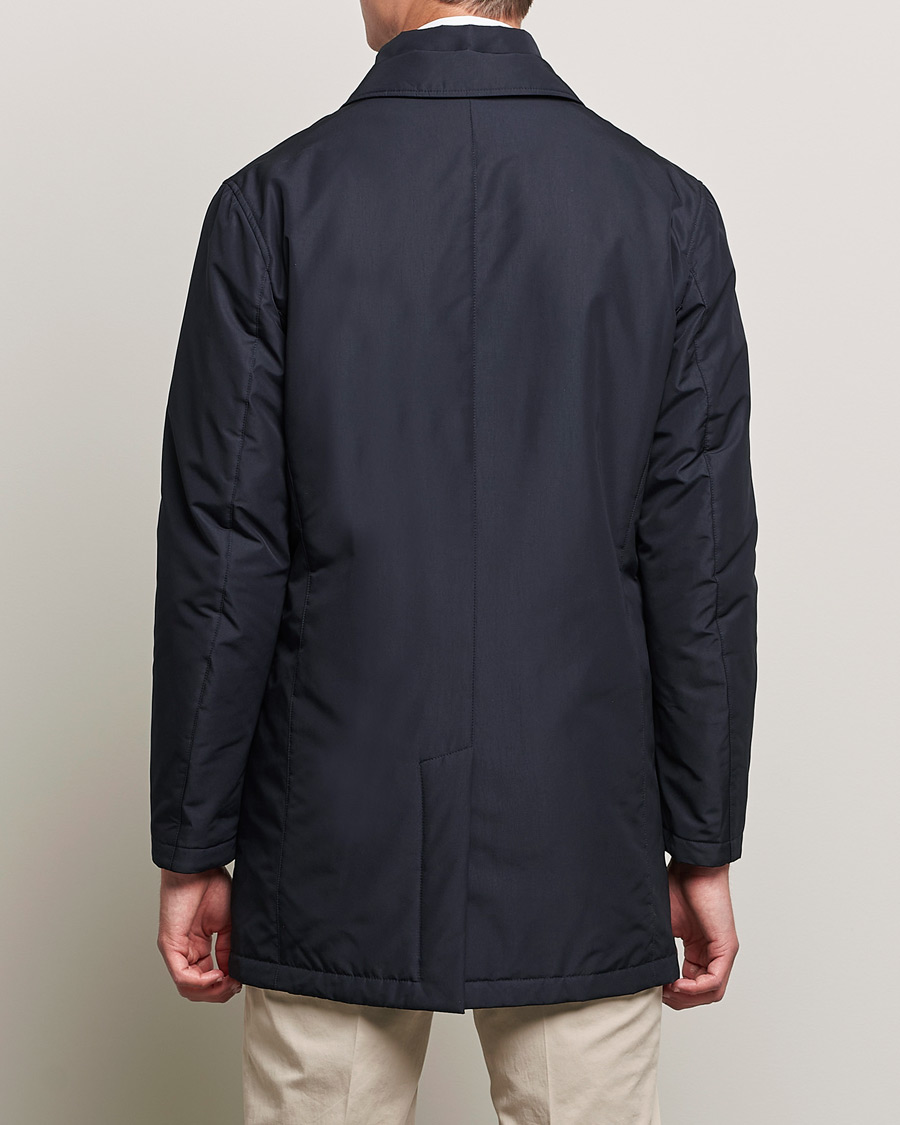 Homme | Manteaux Et Vestes | Canali | Rain Protection Car Coat Navy