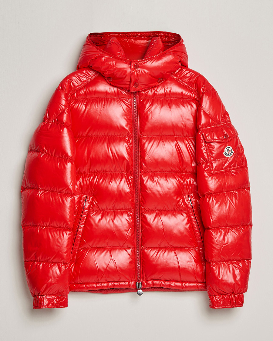 Homme | Manteaux Et Vestes | Moncler | Maya Down Jacket Red