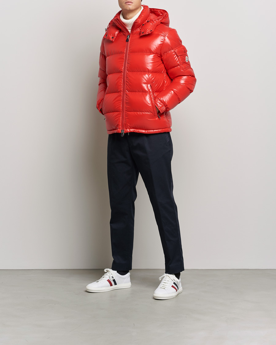 Homme | Manteaux Et Vestes | Moncler | Maya Down Jacket Red