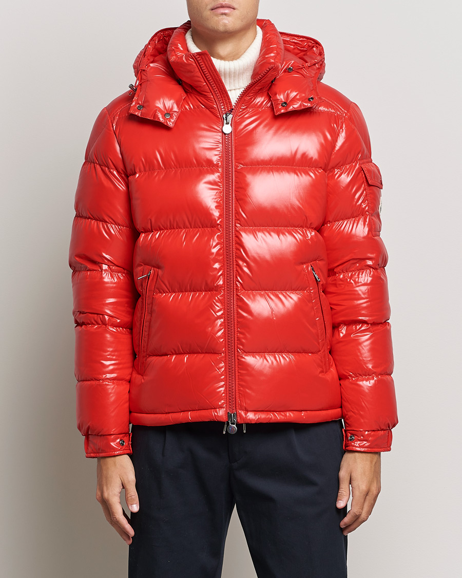 Homme | Manteaux Et Vestes | Moncler | Maya Down Jacket Red