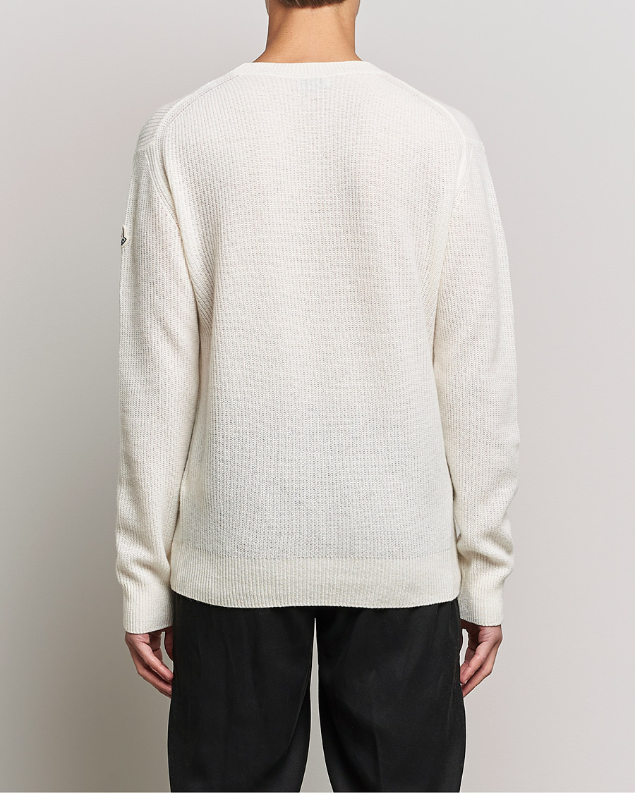 Homme | Pulls Et Tricots | Moncler | Cashmere Crew Neck Sweater White