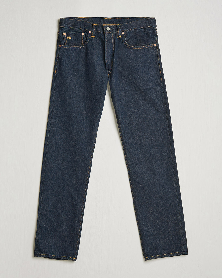 Homme | Jeans | RRL | Slow Straight 5-Pocket Denim Once Washed