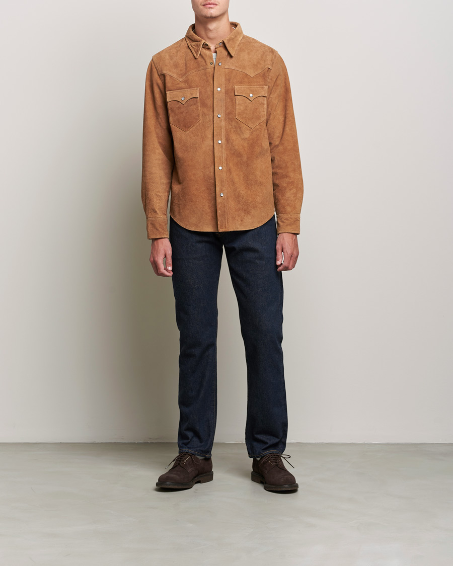 Homme | Jeans | RRL | Slow Straight 5-Pocket Denim Once Washed