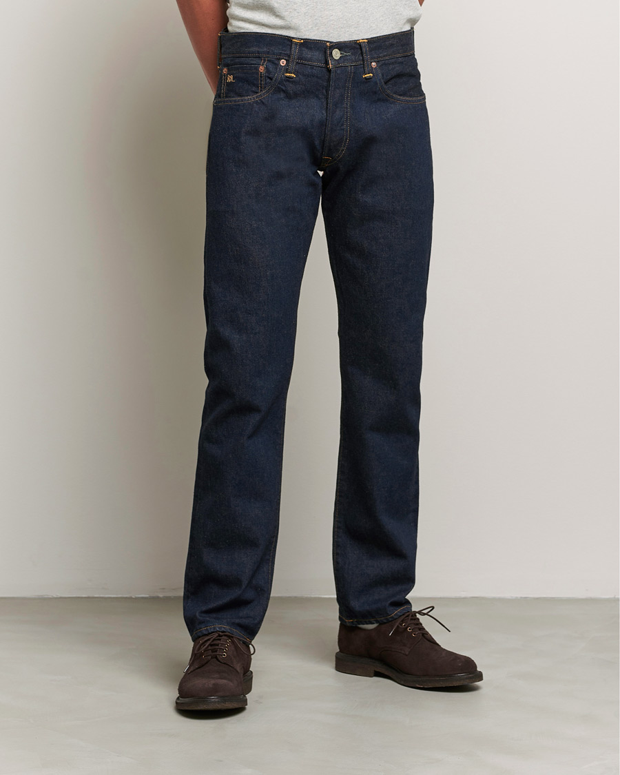 Homme | Jeans | RRL | Slow Straight 5-Pocket Denim Once Washed