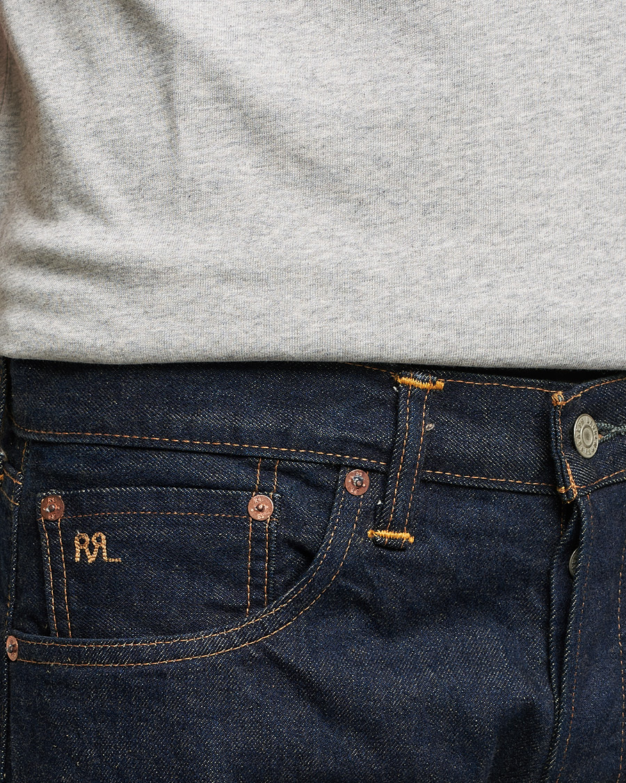 Homme | Jeans | RRL | Slow Straight 5-Pocket Denim Once Washed