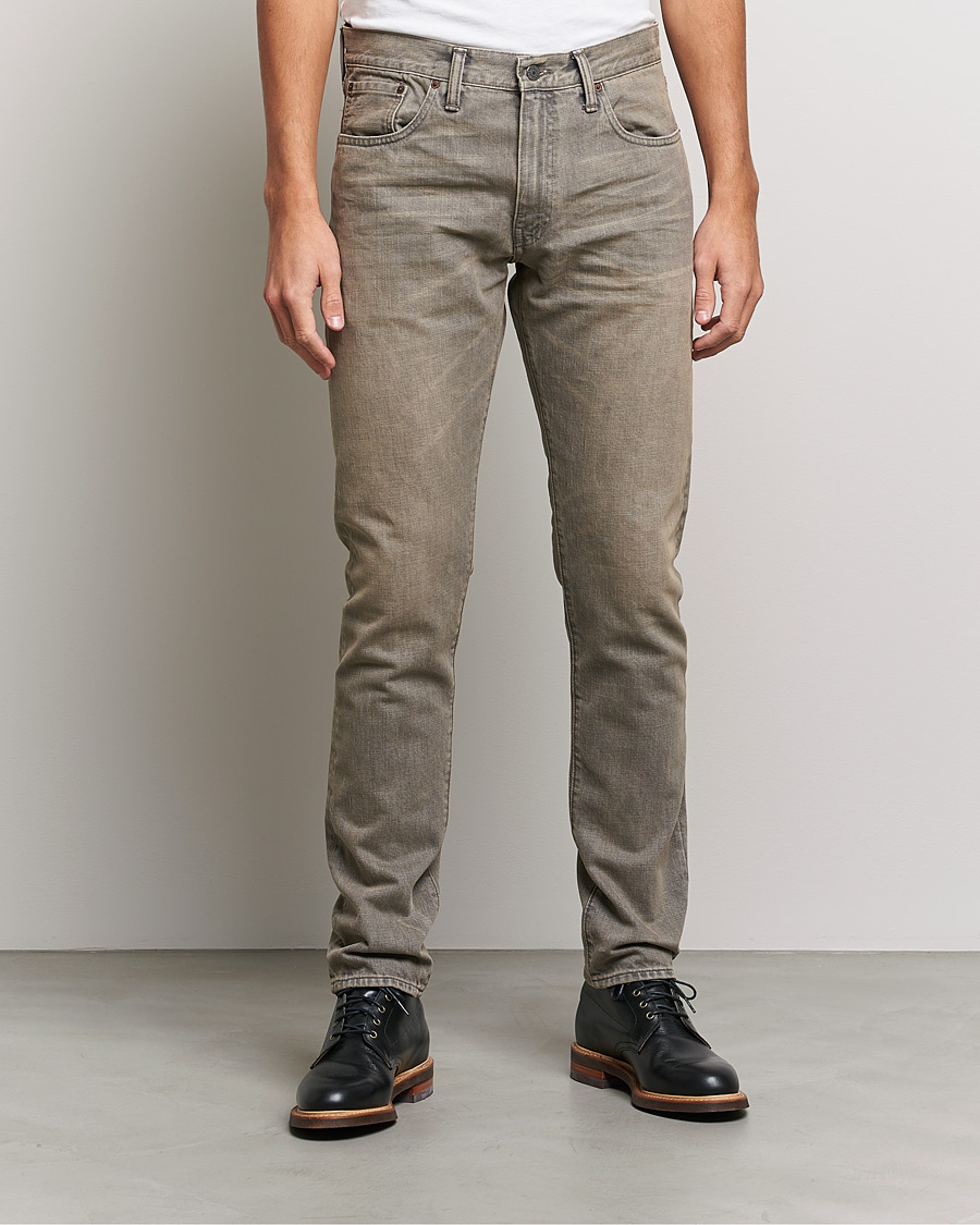 Homme | Jeans | RRL | Slim Fit 5-Pocket Denim Cloudy Grey Wash