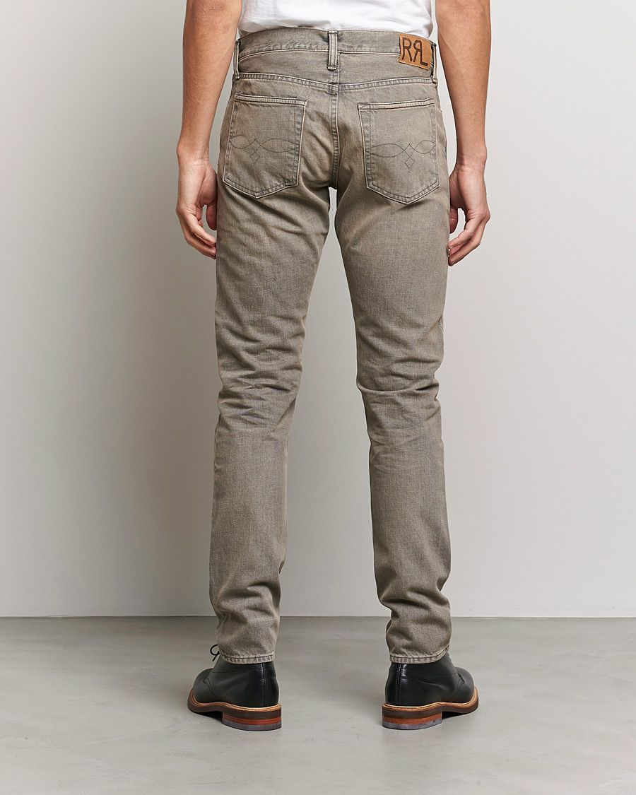 Homme | Jeans | RRL | Slim Fit 5-Pocket Denim Cloudy Grey Wash