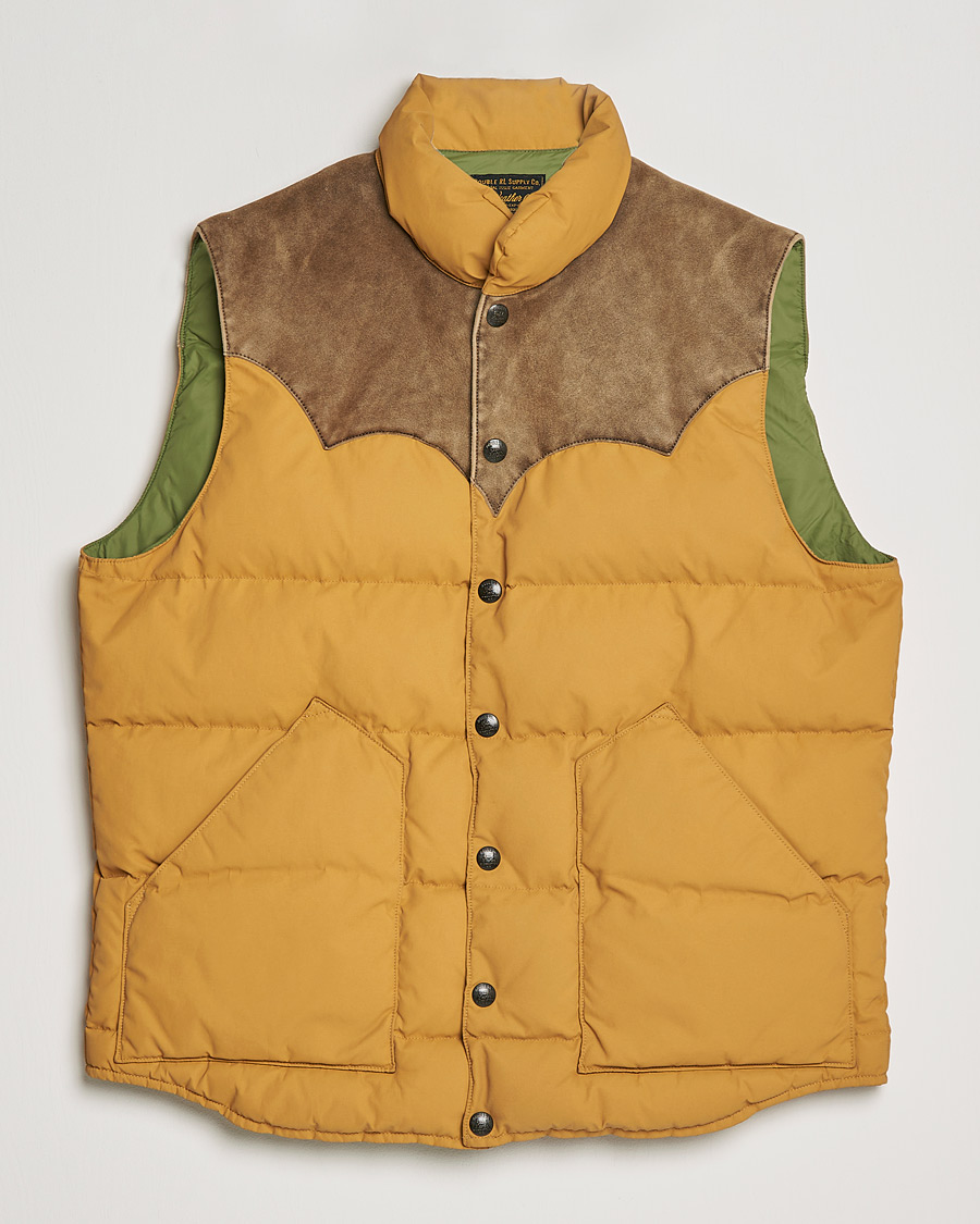 Homme | Manteaux Et Vestes | RRL | Milburn Quilted Vest Mountain Yellow