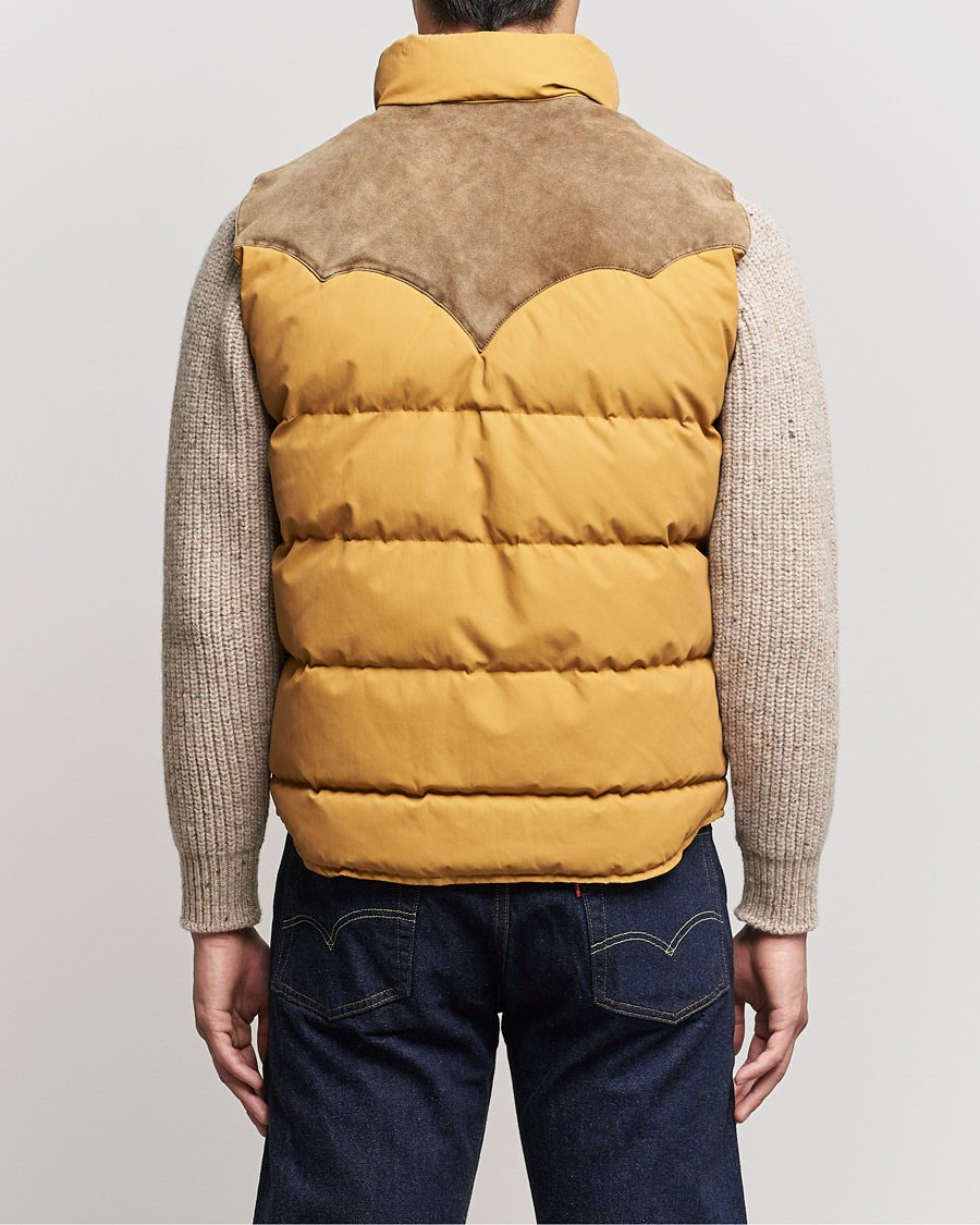 Homme | Manteaux Et Vestes | RRL | Milburn Quilted Vest Mountain Yellow