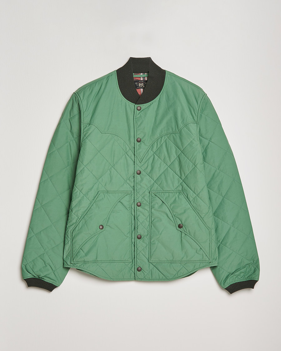 Homme | Manteaux Et Vestes | RRL | Helston Quilted Jacket Vintage Turquoise