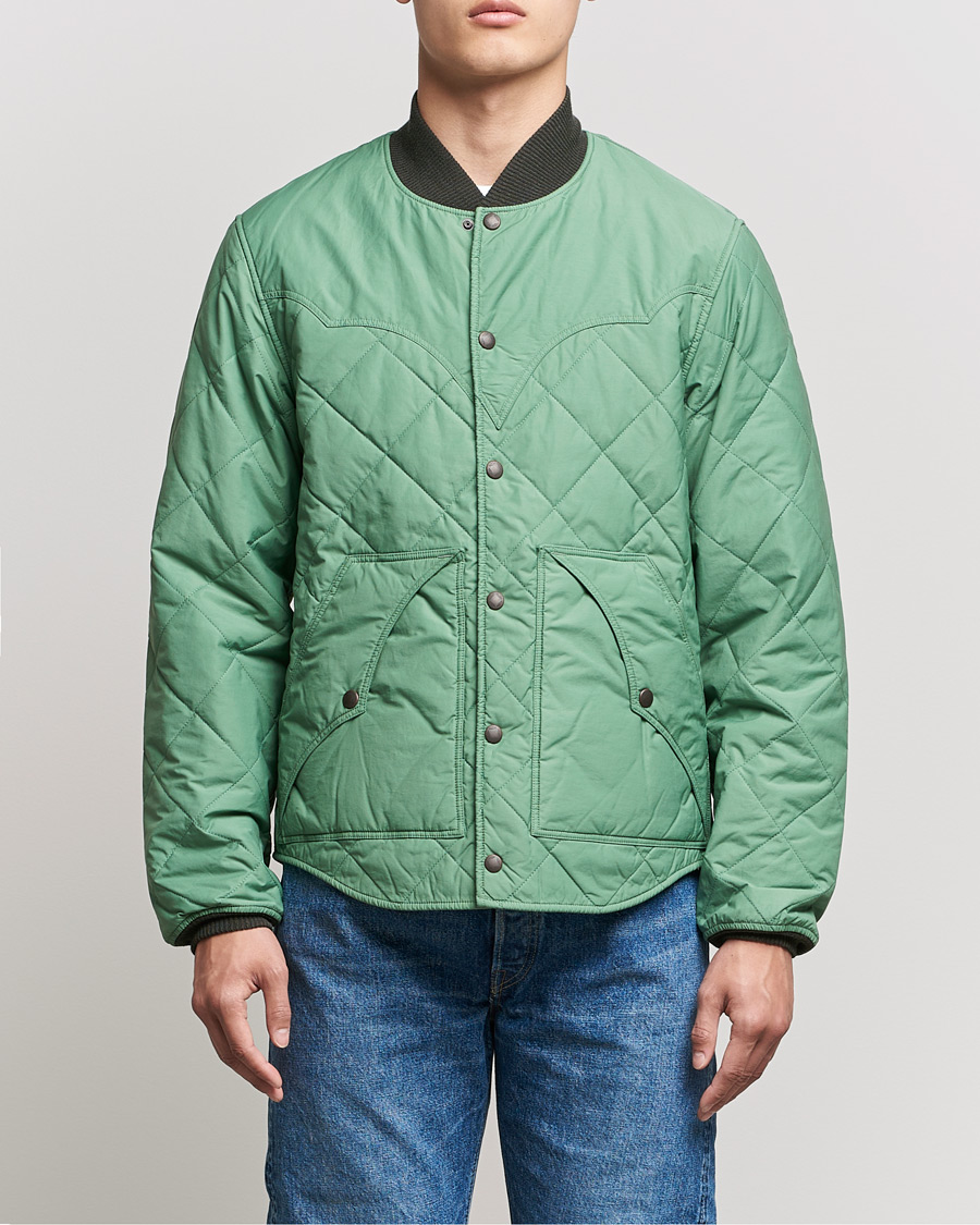 Homme | Manteaux Et Vestes | RRL | Helston Quilted Jacket Vintage Turquoise