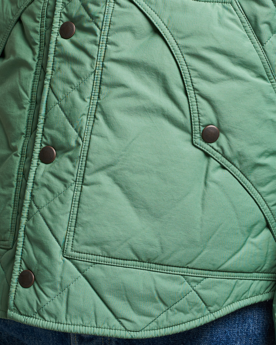 Homme | Manteaux Et Vestes | RRL | Helston Quilted Jacket Vintage Turquoise