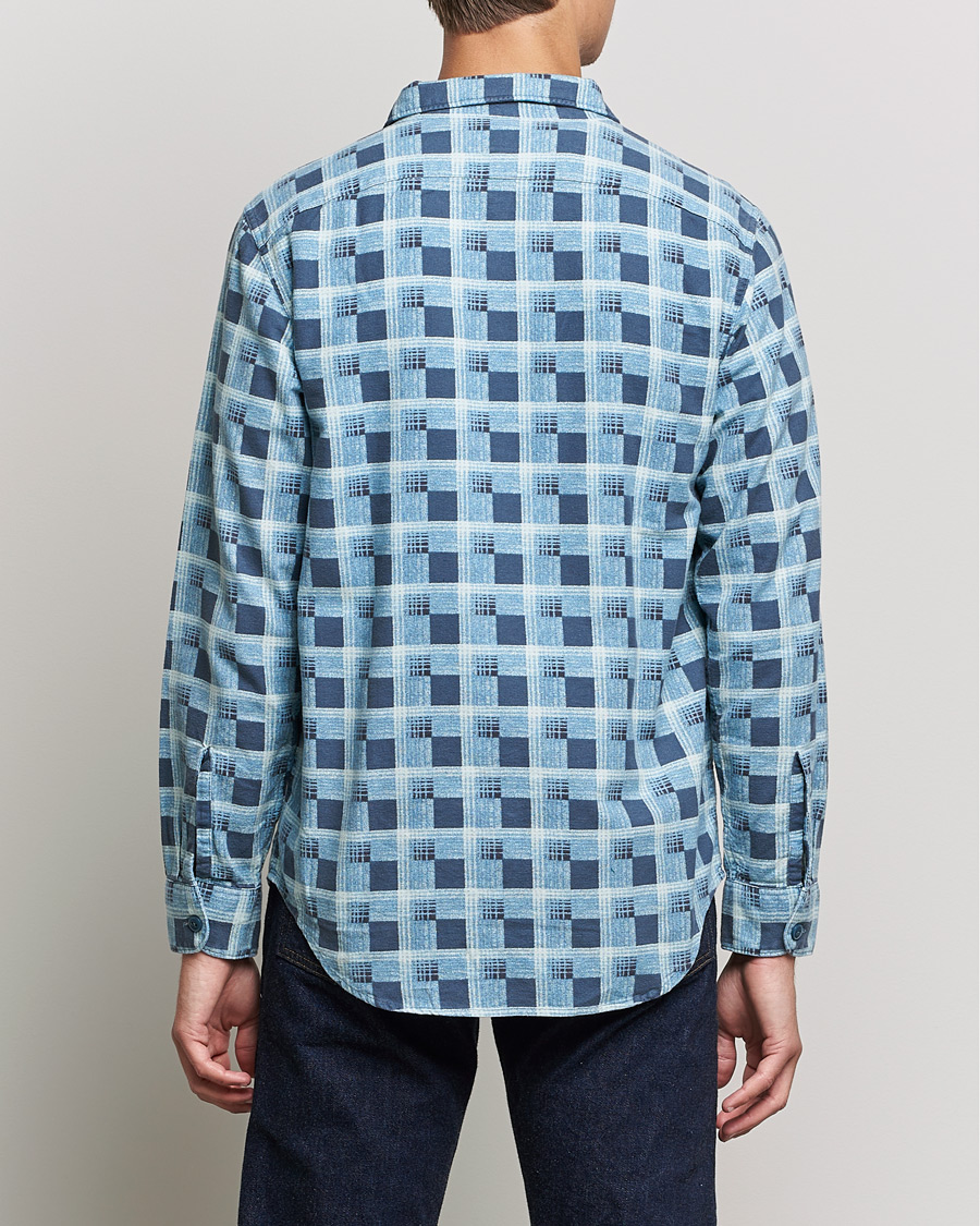 Homme | Chemises | RRL | Universal Camp Shirt Blue Check