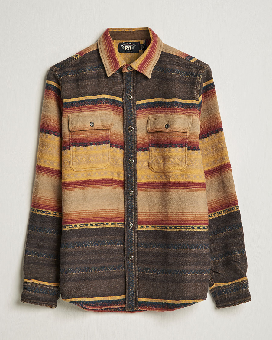 Homme | Chemises | RRL | Matlock Heavy Overshirt Brown