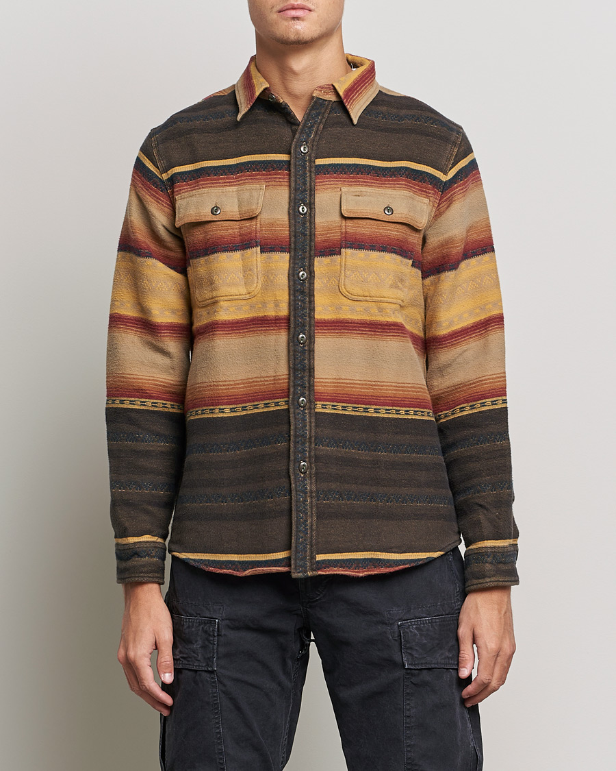 Homme | Chemises | RRL | Matlock Heavy Overshirt Brown