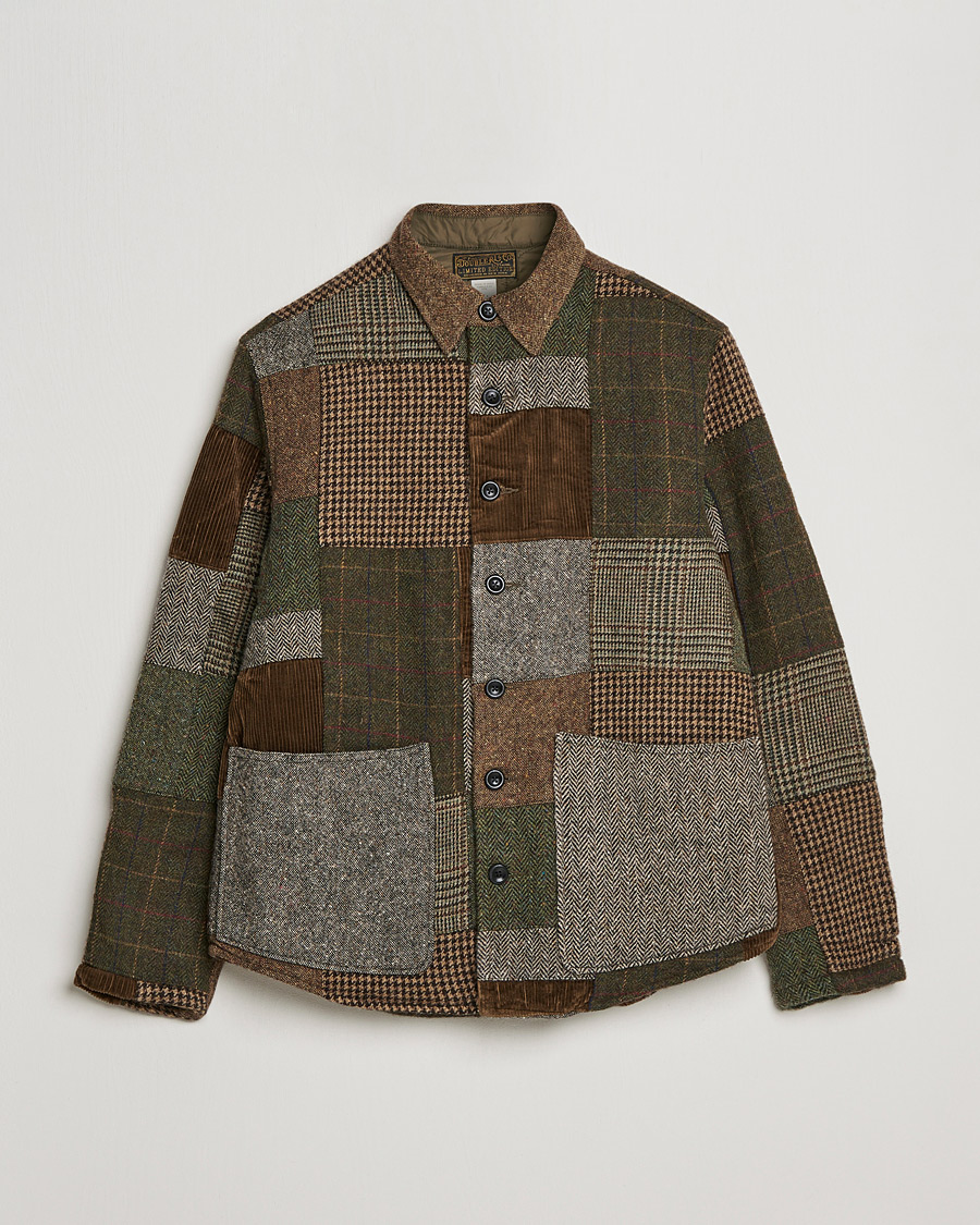 Homme | Chemises | RRL | Townsend Patchwork Overshirt Tan