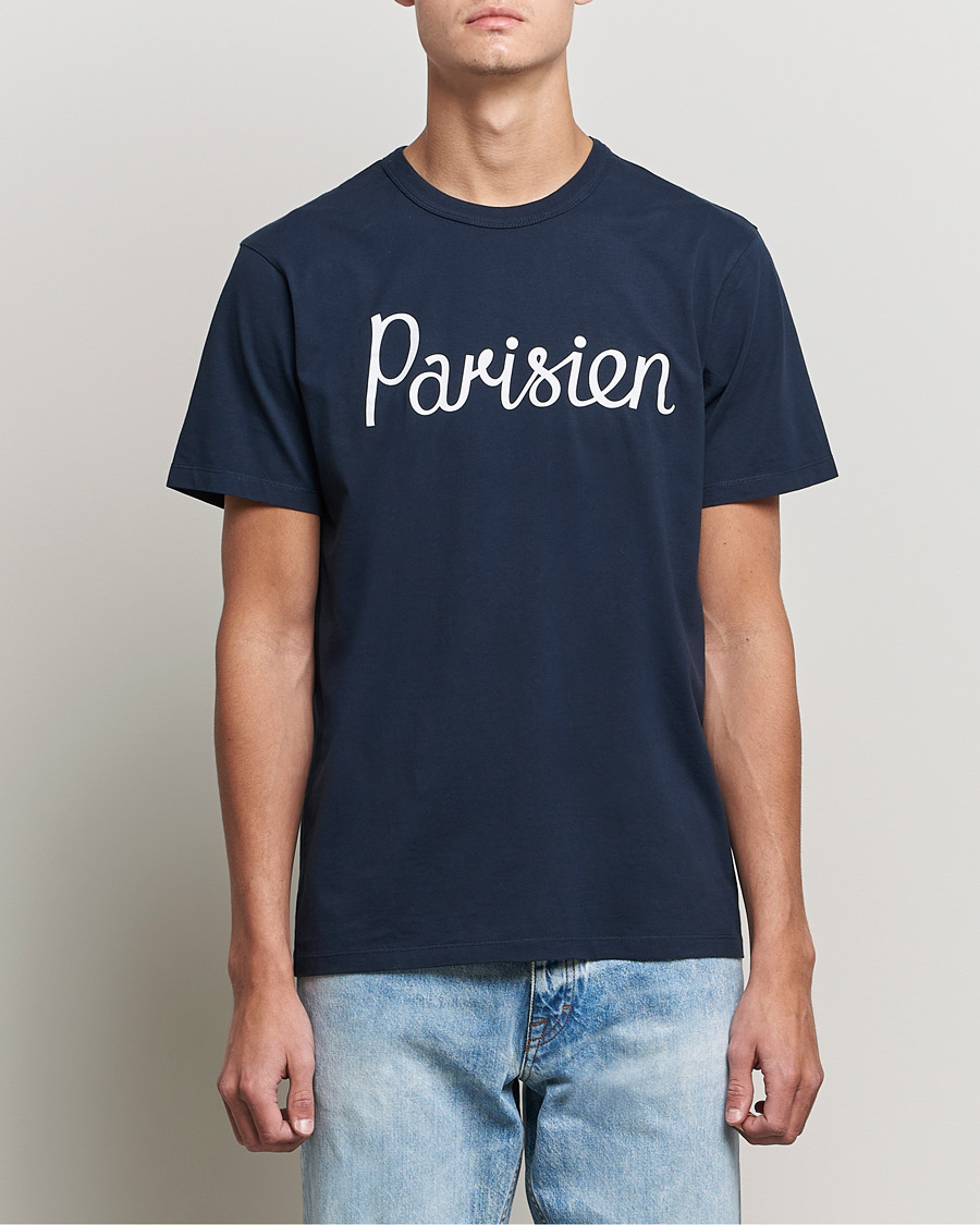Homme | T-shirts | Maison Kitsuné | Parisien Tee Navy