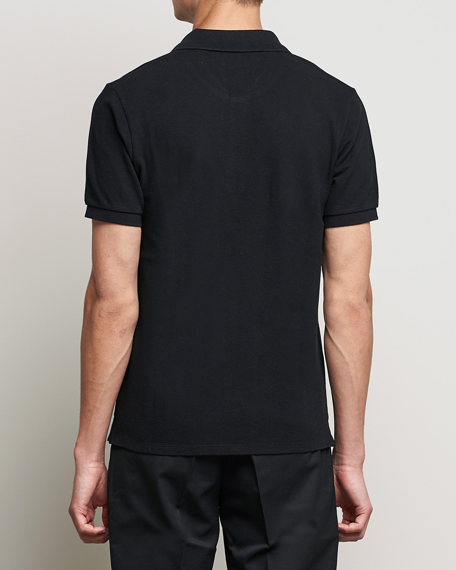 Homme | Polos | Maison Kitsuné | Fox Head Polo Black