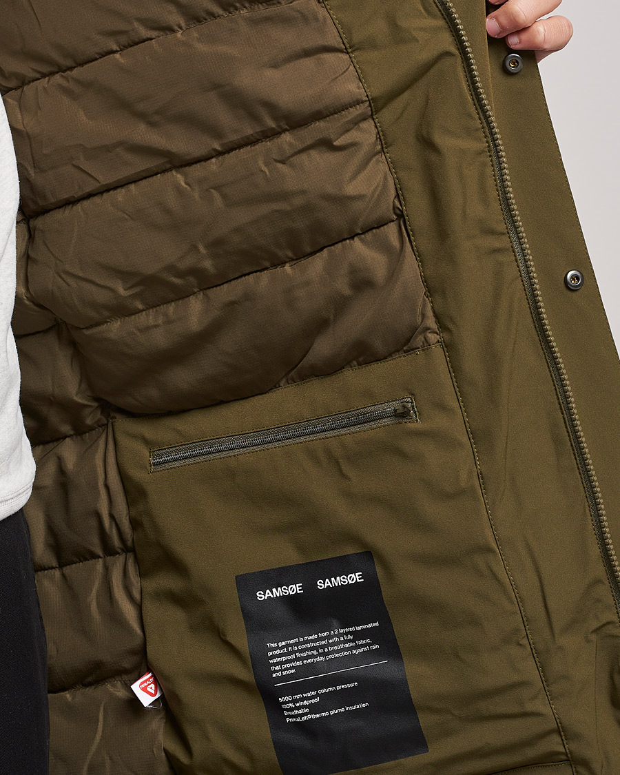 Homme | Manteaux Et Vestes | Samsøe Samsøe | Samsøe & Samsøe Jon Jacket Dark Olive