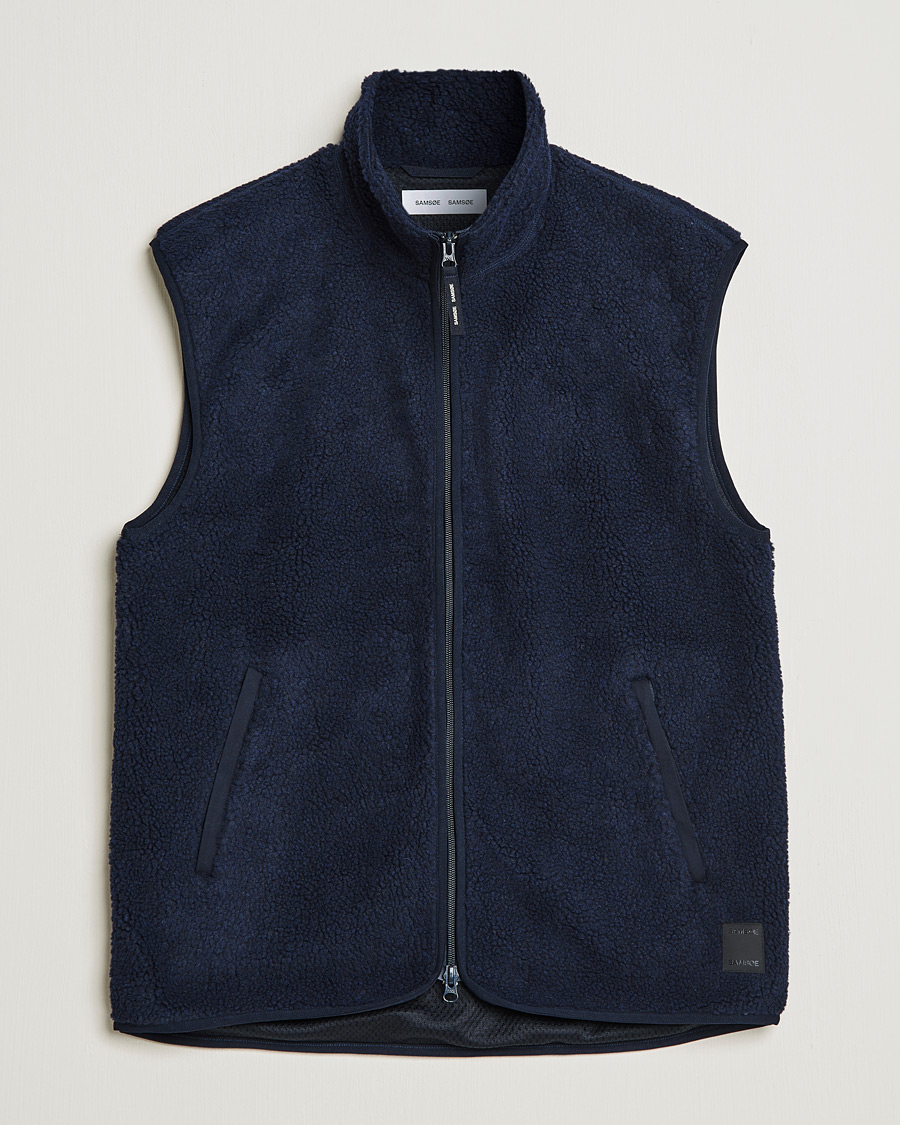 Homme | Pulls Et Tricots | Samsøe Samsøe | Samsøe & Samsøe Rune Fleece Vest Salute