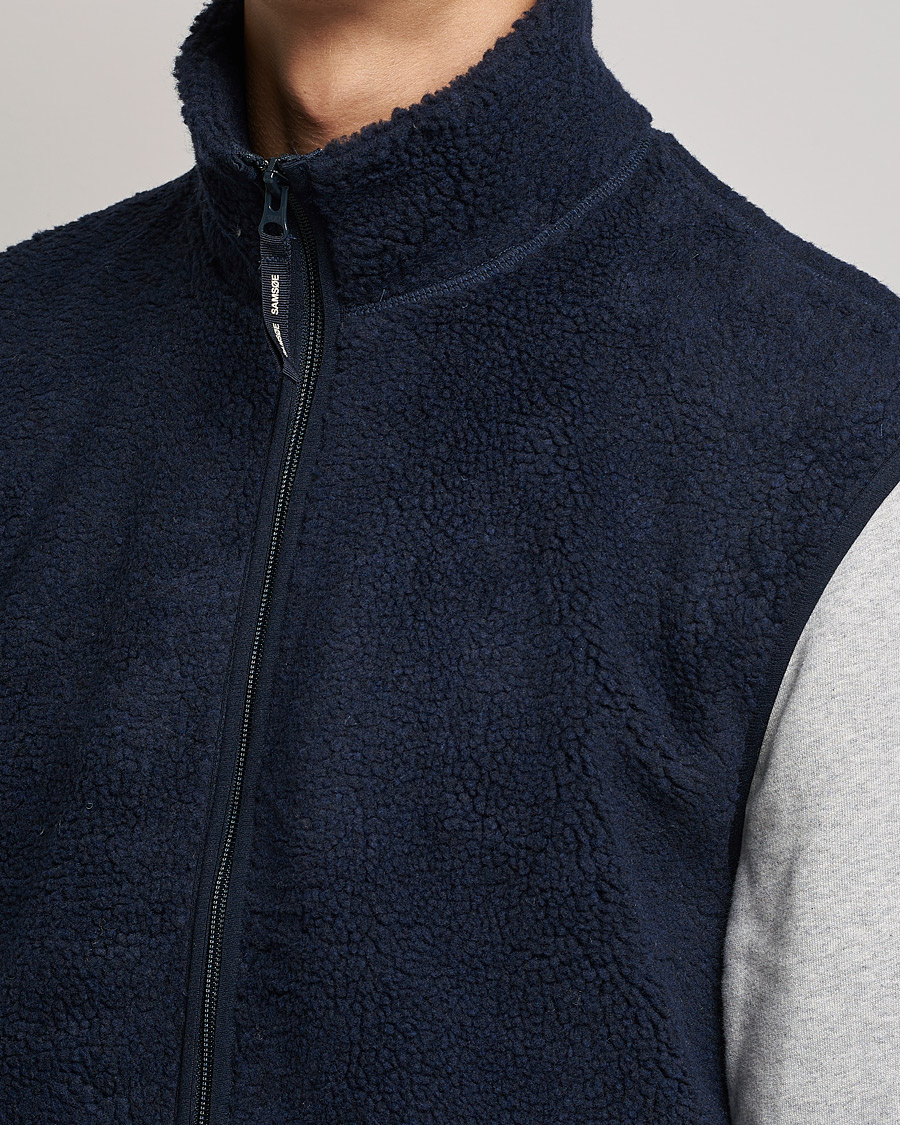 Homme | Pulls Et Tricots | Samsøe Samsøe | Samsøe & Samsøe Rune Fleece Vest Salute