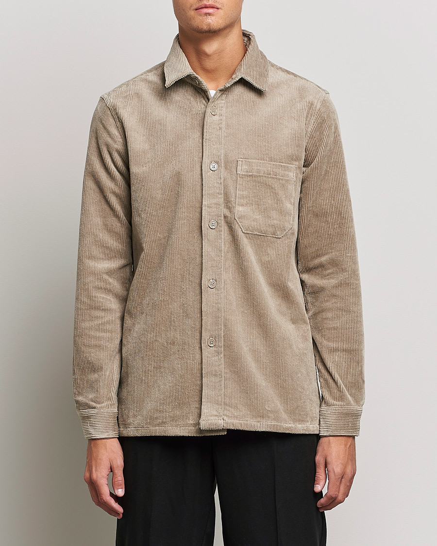 Homme | Chemises | Samsøe Samsøe | Samsøe & Samsøe Waltones Corduroy Overshirt Winter Twig
