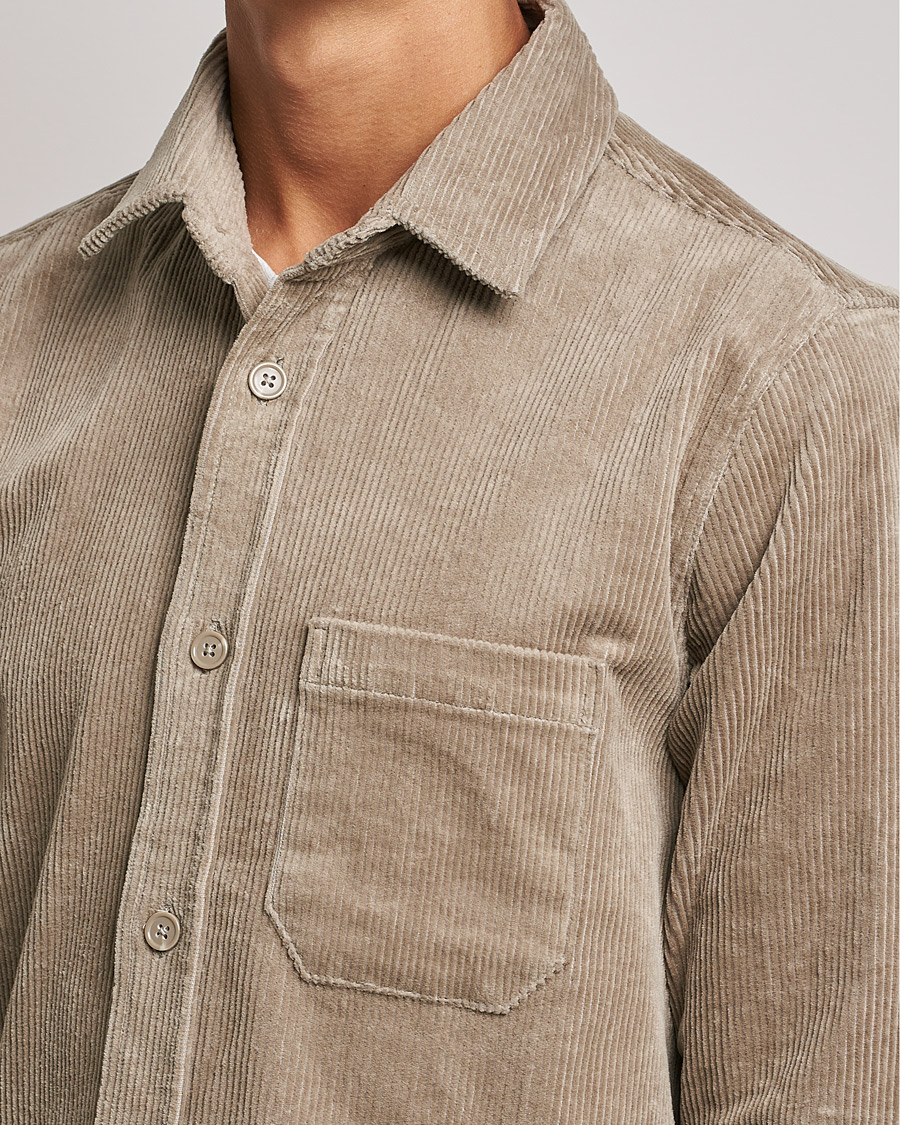 Homme | Chemises | Samsøe Samsøe | Samsøe & Samsøe Waltones Corduroy Overshirt Winter Twig