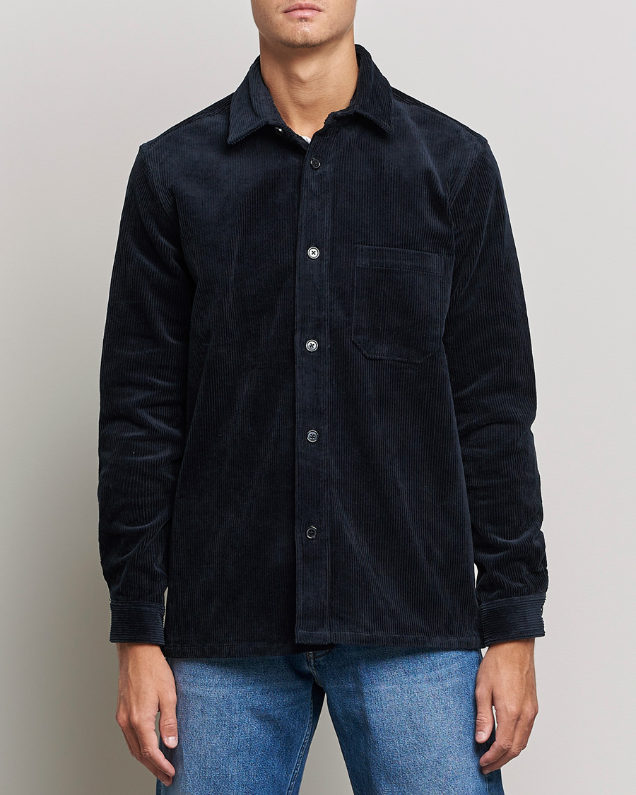 Homme | Chemises | Samsøe Samsøe | Samsøe & Samsøe Waltones Corduroy Overshirt Salute