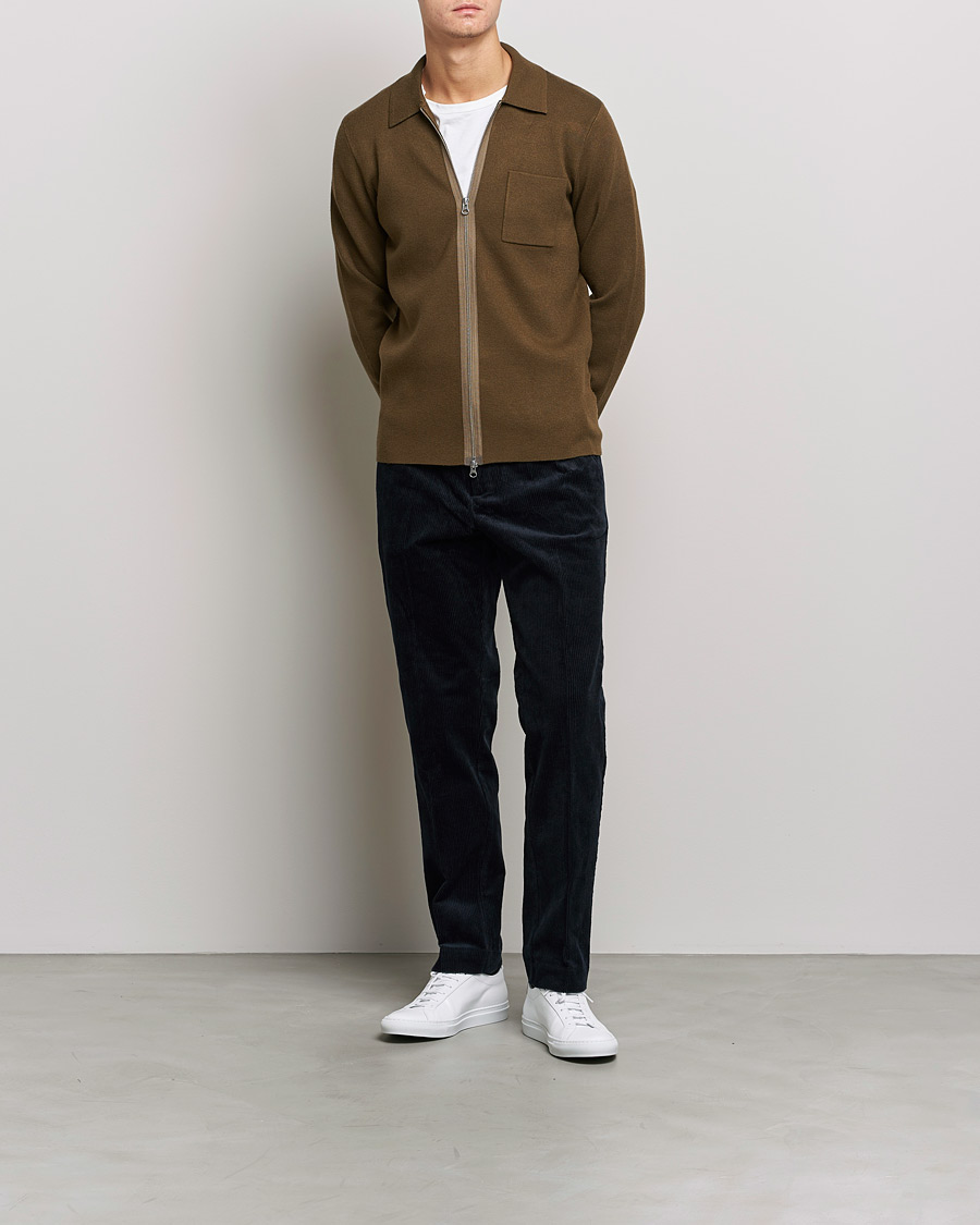Homme | Pantalons | Samsøe Samsøe | Fleix Corduroy Trousers Salute Navy