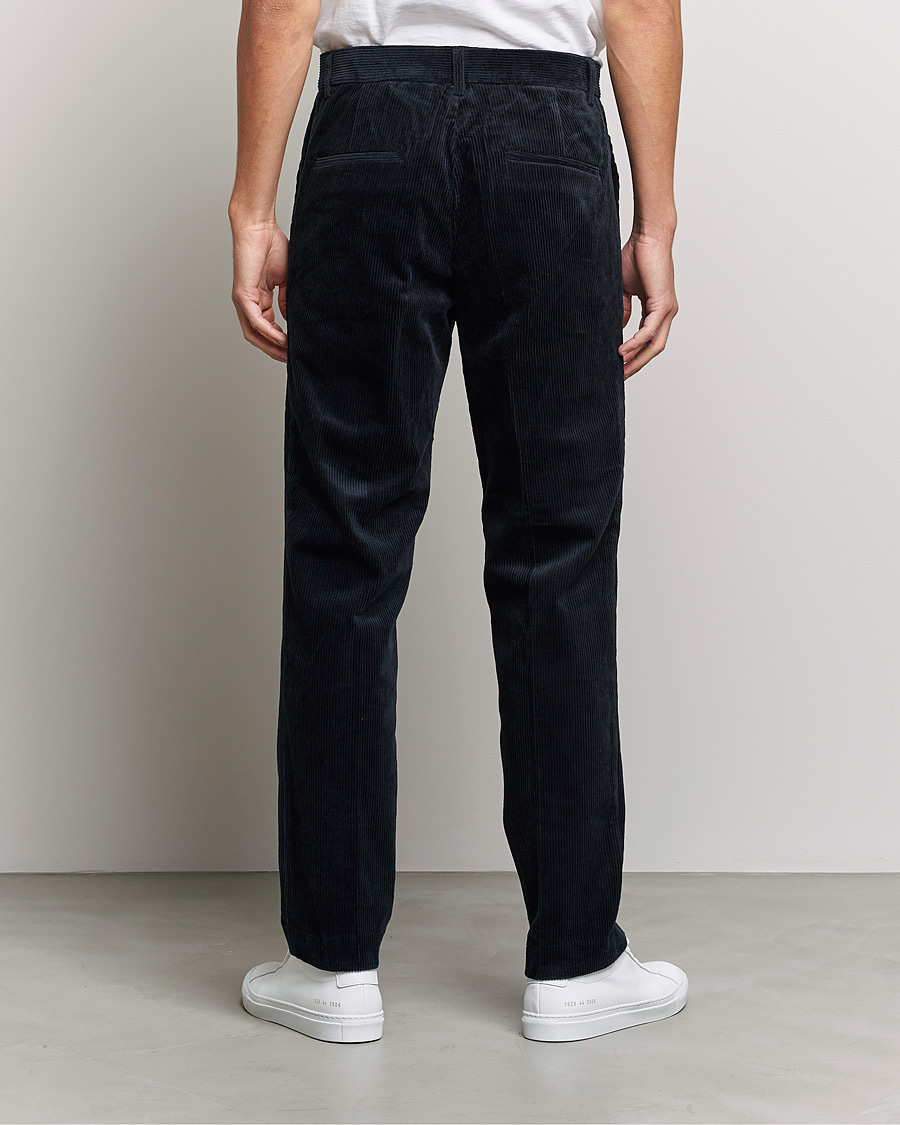 Homme | Pantalons | Samsøe Samsøe | Fleix Corduroy Trousers Salute Navy